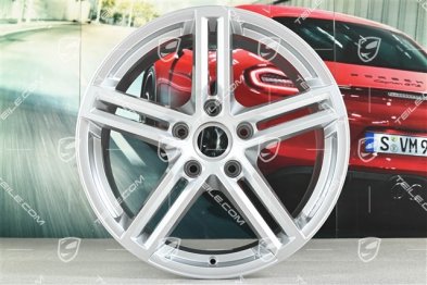 19-inch wheel rim Panamera, 9J x 19 ET64, Brilliant Silver