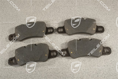 Bremsbeläge, Reparatursatz, HA, PCCB Racetrack, Package Rennstrecke