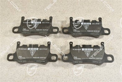 PCCB klocki hamulcowe, zestaw naprawczy, 991 GT3/GT3RS/GT2RS / Cayman 981 GT4