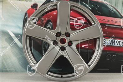 21" Felge "Sport Classic", 9,5J x 21 ET 27, platinum seidenmatt