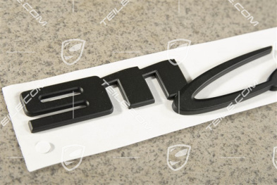 Schriftzug/Logo "911 Carrera", schwarz-matt