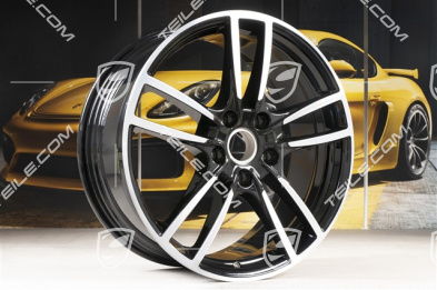 20-inch wheel rim, Cayenne Sport, 9J x 20 ET50, black high gloss