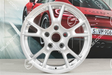 17" Komplet felg Boxster II, 6,5J x 17 ET55 + 8J x 17 ET40