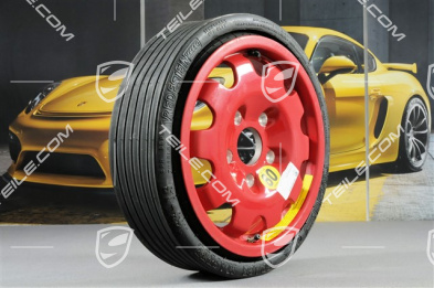 Spare wheel with collapsible tyre