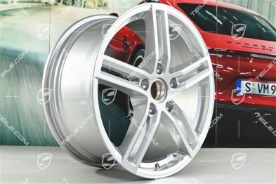 19-inch wheel rim Panamera, 9J x 19 ET64, Brilliant Silver