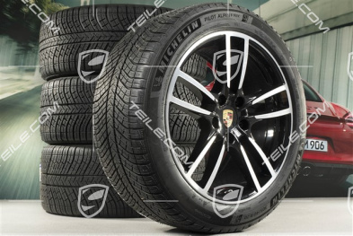 20-inch Cayenne COUPE Sport winter wheel set, rims 9J x 20 ET50 + 10,5J x 20 ET55 + Michelin winter tyres 275/45 R20 + 305/40 R20, with TPMS