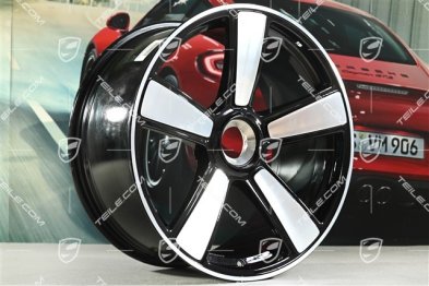 20" Sport Classic Felge,  9,5J x 20 ET44, Tiefschwarz Metallic