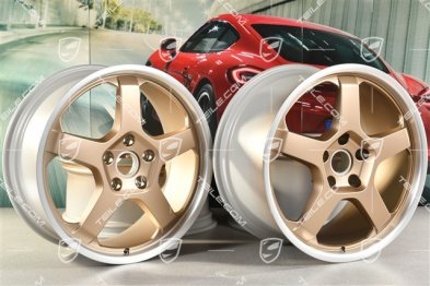 20-inch wheel rim set "25 Years Boxster", 8,5J x 20 ET57 + 10,5J x 20 ET47, neodyme