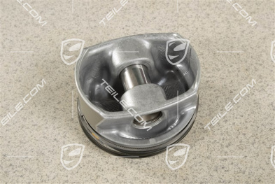 Kolben komplett mit Kolbenringe, Sprengring / Sicherungsring, Kolbenbolzen / Zyl. 1-4 560-565 G, S / GTS