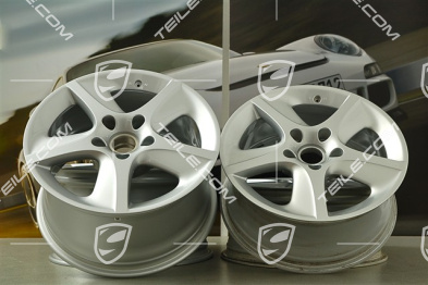 18-inch SportTechno wheel set, 8J x 18 ET50 + 10J x 18 ET47