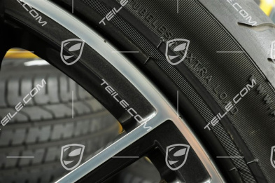 20" Sommerräder 911 Turbo IV, Felgen 11,5J x 20 ET56 + 9J x 20 ET51 + Pirelli P Zero Sommerreifen 305/30 ZR20 + 245/35 ZR20, mit RDK-Sensoren