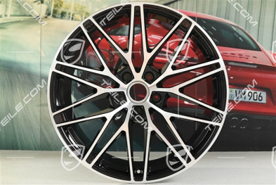 22-inch RS Spyder Design, wheel rim, rear, 11,5J x 22 ET52, black high gloss