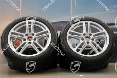 19-inch TURBO winter wheel set, wheels 9J x 19 ET 60 + 10J x 19 ET61 + NEW Michelin winter tyres 255/45 R19+285/40 R19