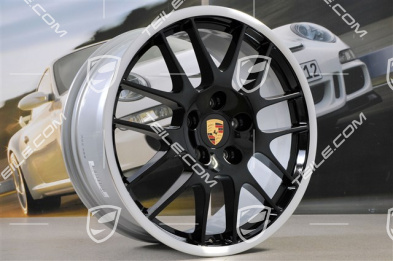 20" Komplet felg RS Spyder, 9,5 J x 20 ET 65 + 11 J x 20 ET 68, czarne