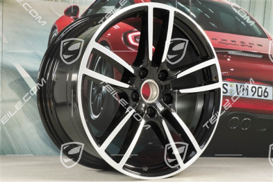 20" Felge Cayenne Sport, 10,5J x 20 ET55, schwarz hochglanz
