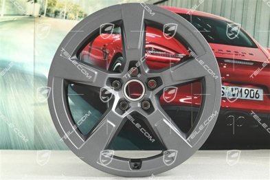 21" Macan Offroad wheel rim, 10,5J x 21 ET47, vesuvio grey
