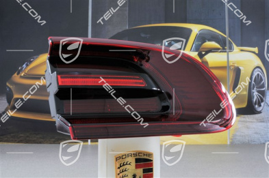 Rear light set, black-red (4 pcs), L+R