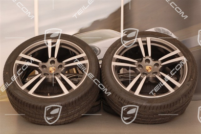 21" Koła letnie Turbo II, felgi 10J x 21 ET 50 + NOWE opony letnie 295/35 R 21 107Y XL, bez czujników ciśnienia