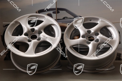 18" Komplet felg Turbo Look II, 8J x 18 ET50 + 10J x ET47