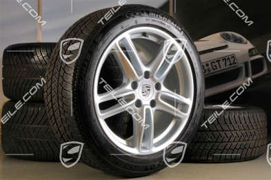 19-inch TURBO winter wheel set, wheels 9J x 19 ET 60 + 10J x 19 ET61 + Michelin winter tyres 255/45 R19+285/40 R19, TPMS sensors
