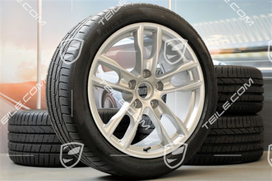 19" Komplet kół letnich Boxster S, 8J x 19 ET57 + 9,5J x 19 ET45, opony 235/40 ZR19 + 265/40 ZR19