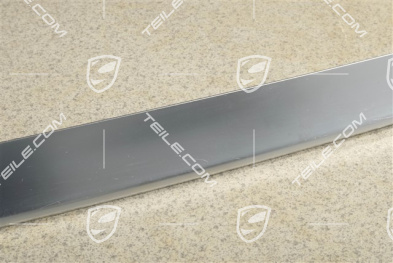 Zierleiste für Heckklappe, Aluminium Paket, Platinsilber metallic