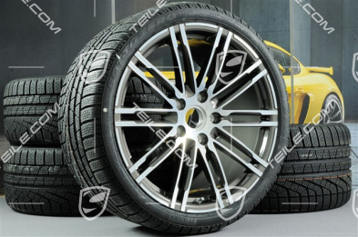 20-inch Turbo III winter wheel set, 8,5J x 20 ET51 + 11J x 20 ET70 + NEW Pirelli winter tyres 245/35 ZR20 + 295/30 ZR20, with TPMS