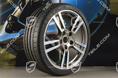19-inch TURBO II summer wheel set, wheels: 8J x 19 ET57 + 11J x 19 ET67 + tyres: 235/35 ZR19 + 295/30 ZR19, with TPMS