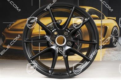 20" Felge Carrera S III, 11J x 20 ET70, Schwarz-Seidenmatt