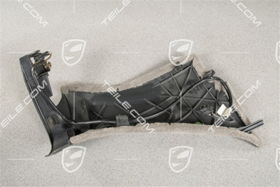 Obudowa dolna pasa bezpieczeństwa, Graphite grey, L