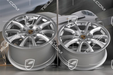 18" Felgensatz GT3 Modell 2004, Felgen 8J x 18 ET50 + 11J x 18 ET45, für Turbo / 4S