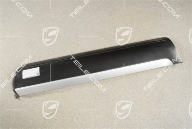 Leiste, Tür, Hinten, Aluminium-pakiet Schwarz, R