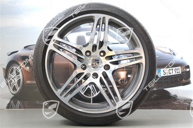 19" Sommerräder Satz Turbo I, Felgen 8 J x 19 ET 57 + 11 J x 19 ET 51 + Reifen 235/35 ZR 19 + 305 /30 ZR 19