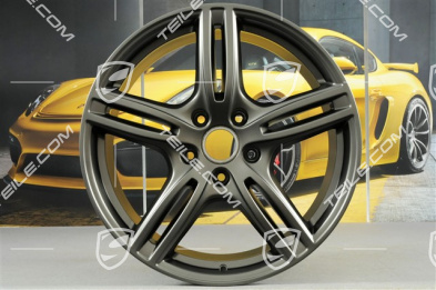 20-inch wheel rim Panamera Turbo, 10,5J x 20 ET71, for winter use, Platinum satin-matt