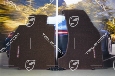 Komplet dywaników podłogowych, 2-częściowy, tylko Cabrio modele z BOSE Surround Sound-System, brązowy cocoa