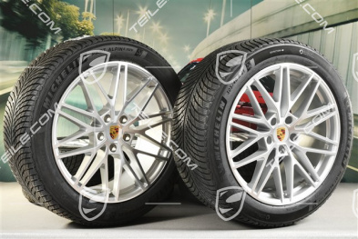 21-inch RS Spyder Design winter wheel set, rims 9,5J x 21 ET46 + 11,0J x 21 ET58 + Michelin winter tyres 285/45 R21 + 305/40 R21, with TPMS