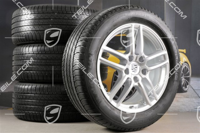 19" Cayenne Turbo IV Ganzjahresräder Satz Facelift 2014->, Felgen 8,5J x 19 ET59 + Michelin Latitude Tour HP Ganzjahresreifen 265/50 R19, mit RDK-Sensoren