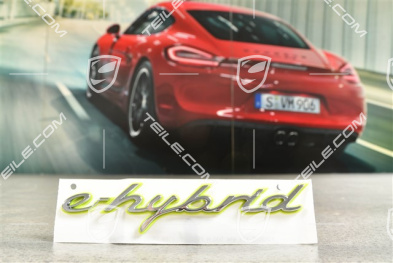 "e-hybrid" Schriftzug, seitlich, R