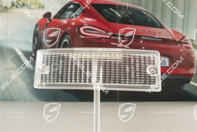 Turn signal lens, white, L=R