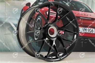 20" Felgensatz Turbo Sport III, Zentralverschluss, 9J x 20 ET51 + 12J x 20 ET63, schwarz hochglanz