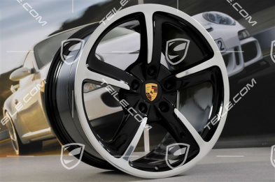 20" Komplet felg Sport Techno, 9J x 20 ET51 + 11,5J x 20 ET48, czarny wysoki połysk