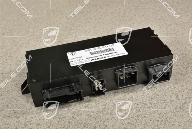 Targa, Control unit for convertible top