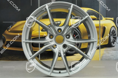20" Felgensatz Carrera S IV, 8,5J x 20 ET49 + 11J x 20 ET56, für Winterbetrieb, C4/C4S/GTS, Brilliantchromlack