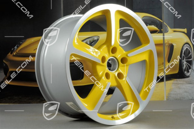 20" Felga Sport Techno, 10J x 20 ET50, żółty Racing Yellow