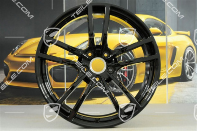 21-inch wheel rim, Cayenne Turbo, 9,5J x 21 ET46, black high gloss