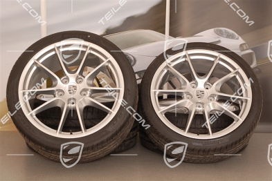 20" Carrera S (III) Sommerräder Satz, 8,5J x 20 ET51 + 11J x 20 ET70, Reifen 245/35 ZR20 + 295/30 ZR20