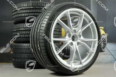 20" Carrera S (IV) Koła letnie, komplet, felgi 8,5J x 20 ET49 + 11,5J x 20 ET76 + opony letnie 245/35 R20 + 305/30 R20, z czujnikami ciśnienia