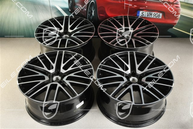 21-inch "911 Turbo 5 Design", alloy wheels set, 9,5J x 21 ET27 + 10J x 21 ET19