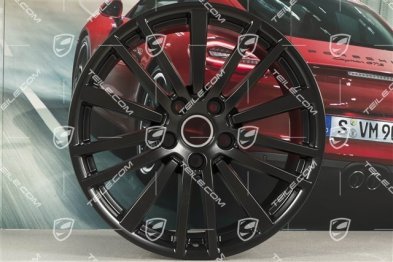20" Felga Panamera Design, 11,5J x 20 ET68, czarny satynowy półmat