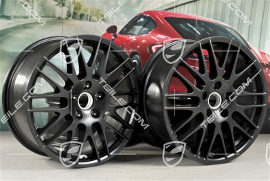 20" Komplet felg RS Spyder, 9J x 20 ET57, czarny satynowy półmat